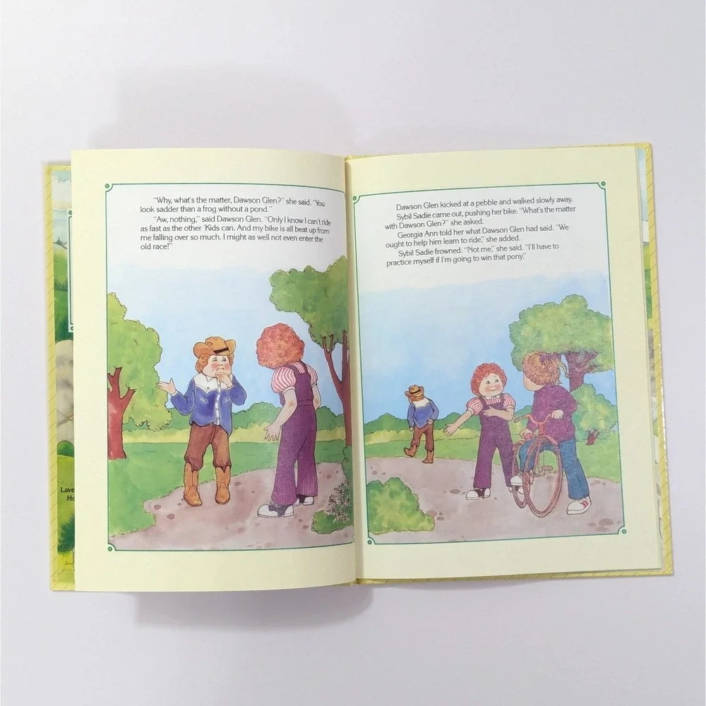 Lot of 3 Vintage CABBAGE PATCH KIDS 1984 Parker Bros. Hardcover Children's Books